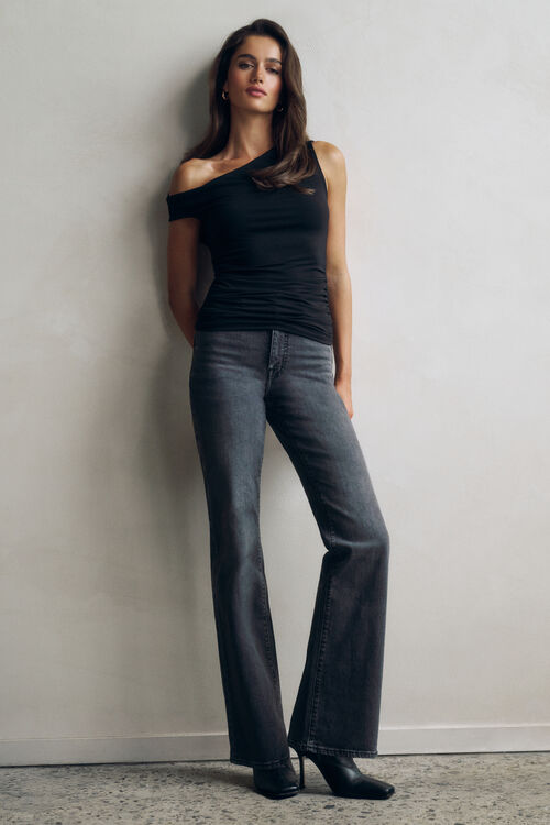 Frenchie High Rise Slim Leg Jeans