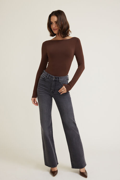 Frenchie High Rise Slim Leg Jeans