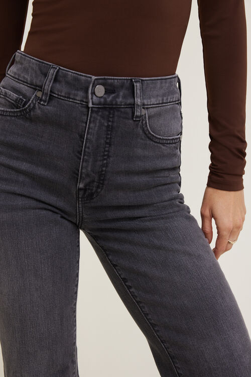 Frenchie High Rise Slim Leg Jeans